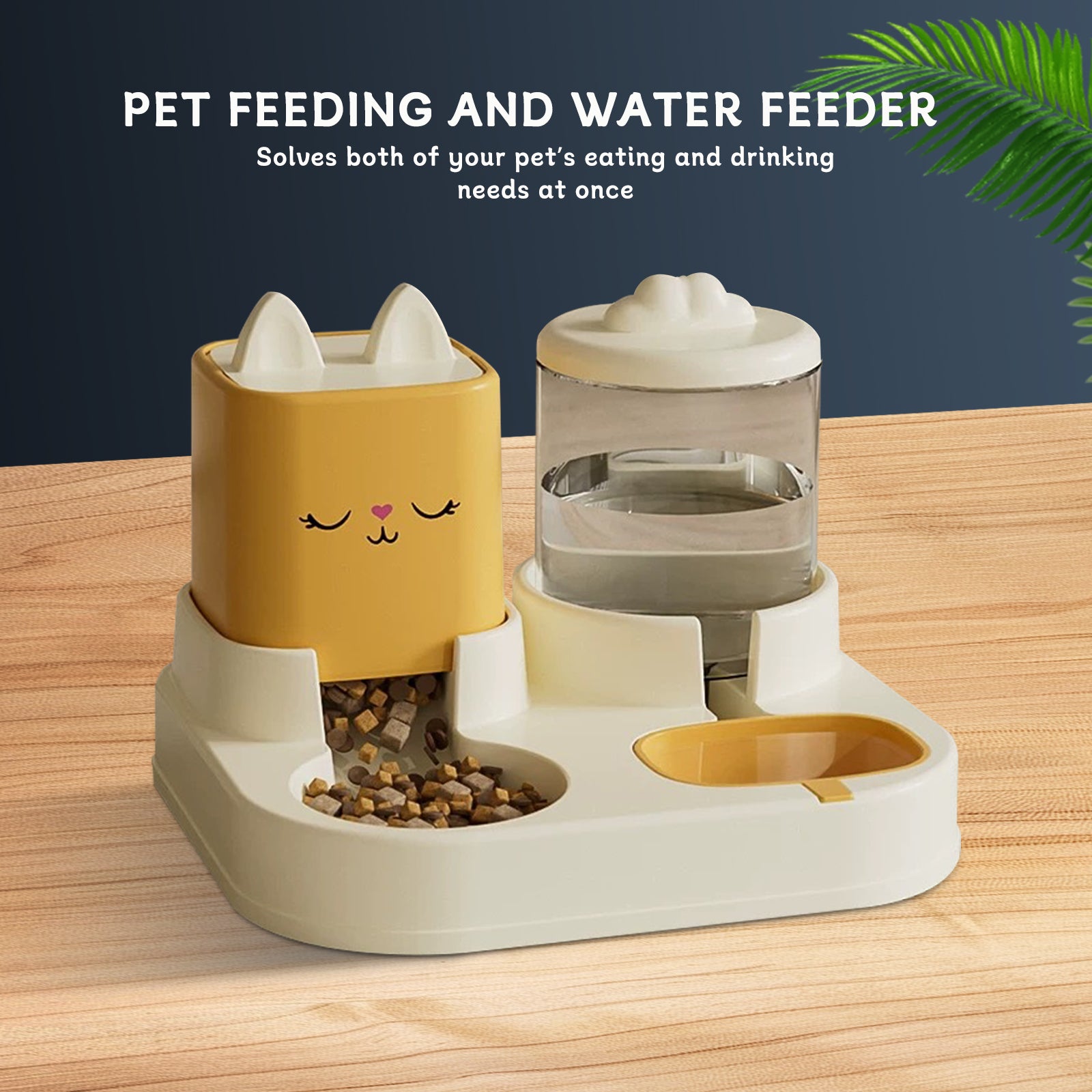 Super Cute Pets Feed & Drink Dispenser