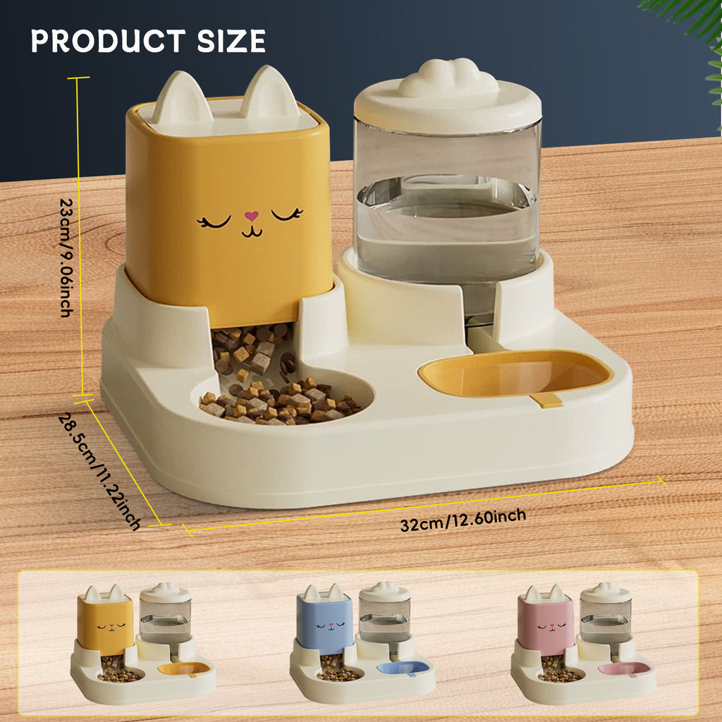 Super Cute Pets Feed & Drink Dispenser